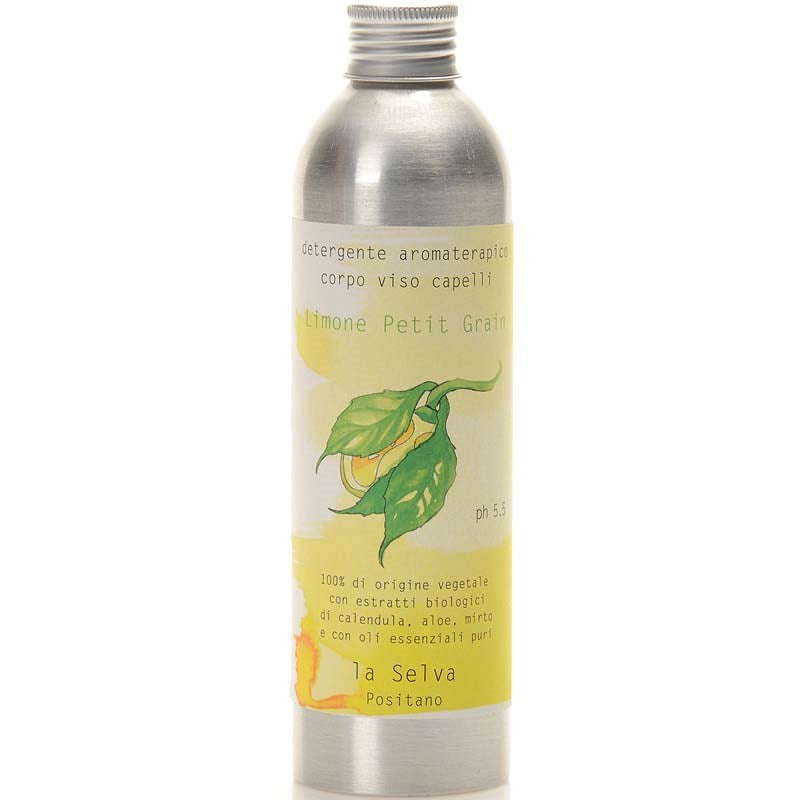 La Selva Positano Cosmetici Naturali Lemon and Petit Grain Aromatherapy Cleanser