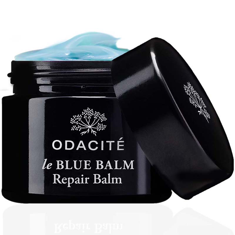 Odacite Le Blue Balm showing balm in container