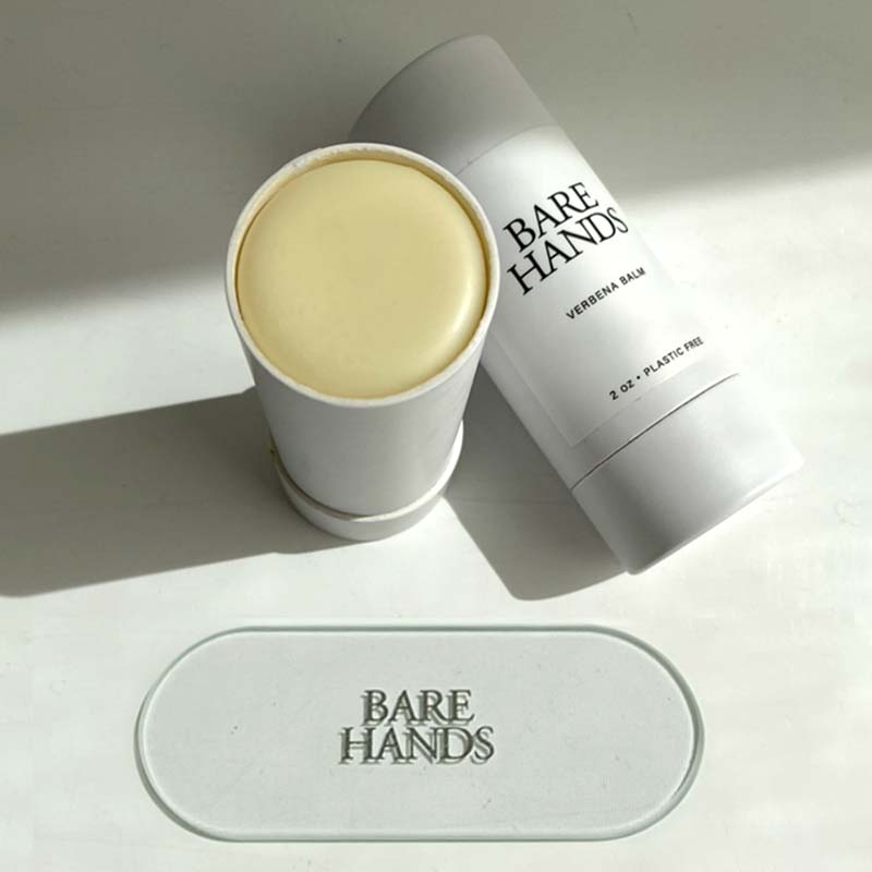 Bare Hands The Natural Pedicure Kit showing product with lid off