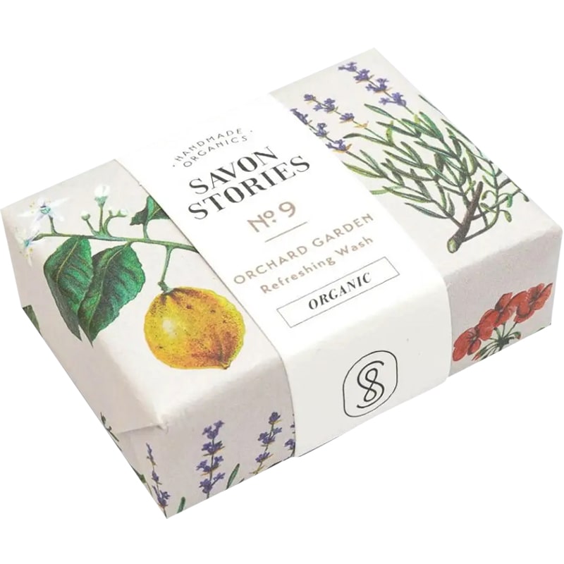 Savon Stories No. 9 Organic Orchard Garden Soap 100 g