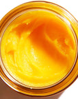 LIHA Beauty Orinrin Cleansing Balm showing orange balm inside of jar