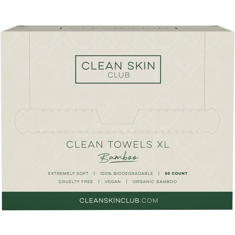 Clean Skin Club Clean Towels XL - 50 Count