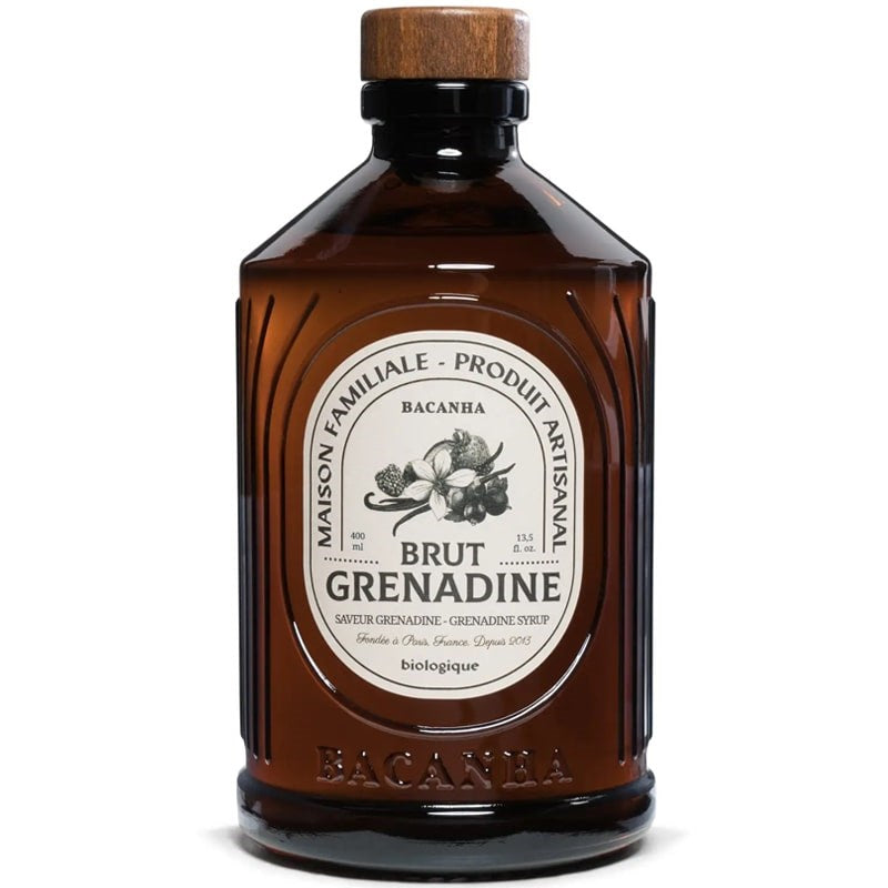 Bacanha Organic Raw Grenadine Syrup (400 ml)