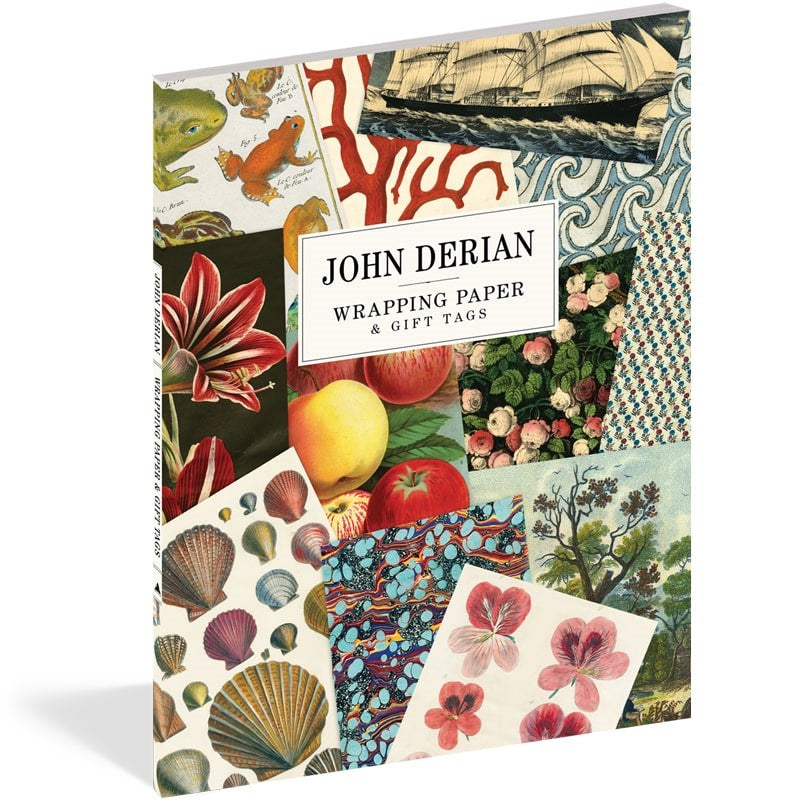 John Derian Paper Goods Wrapping Paper &amp; Gift Tags (12 pgs)
