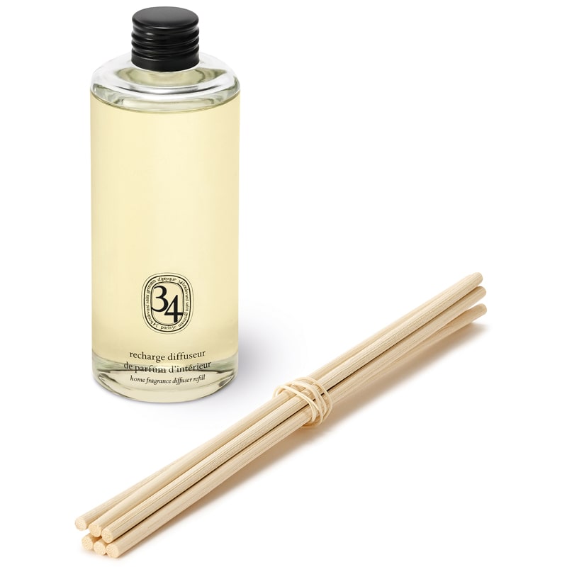 Diptyque 34 Boulevard Saint Germain Reed Diffuser Refill with reeds