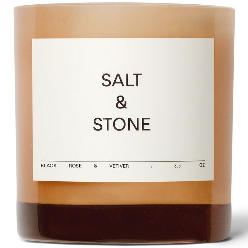Salt &amp; Stone Black Rose &amp; Vetiver Candle (8.5 oz)