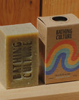 Bathing Culture Mind and Body Bar - Cathedral Grove (4.58 oz) - Product shown next to box