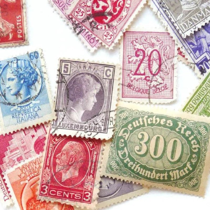 Studio Carta Vintage Stamps - Closeup of product