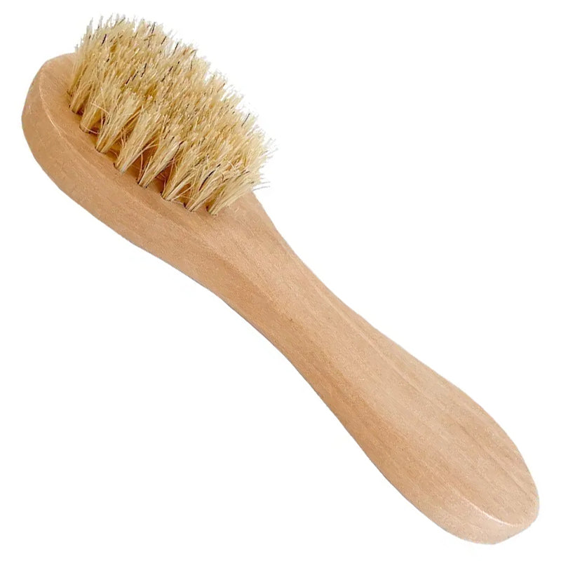 Sava Seasons Bamboo Body & Face Dry Brushing Set - Closeup of product