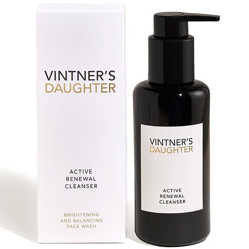 Vintner&#39;s Daughter Active Renewal Cleanser - Product shown next to box