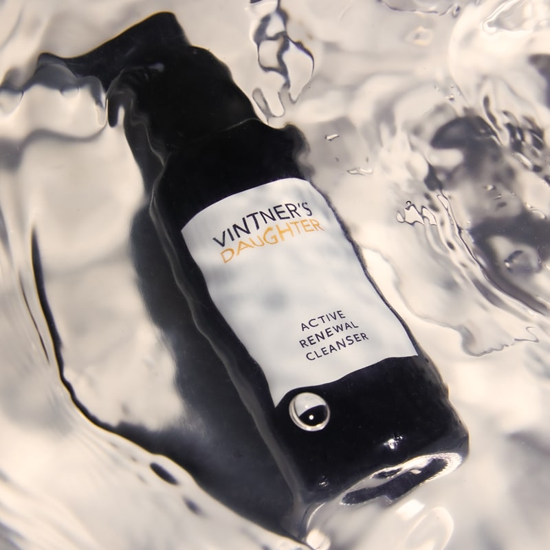 Vintner&#39;s Daughter Active Renewal Cleanser - Product shown under water