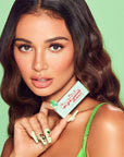 KNC Beauty Supa Balm - Mint - Model shown holding product