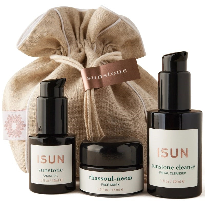 ISUN Sunstone Travel Pouch for Oily & Blemished Skin (3 pcs)