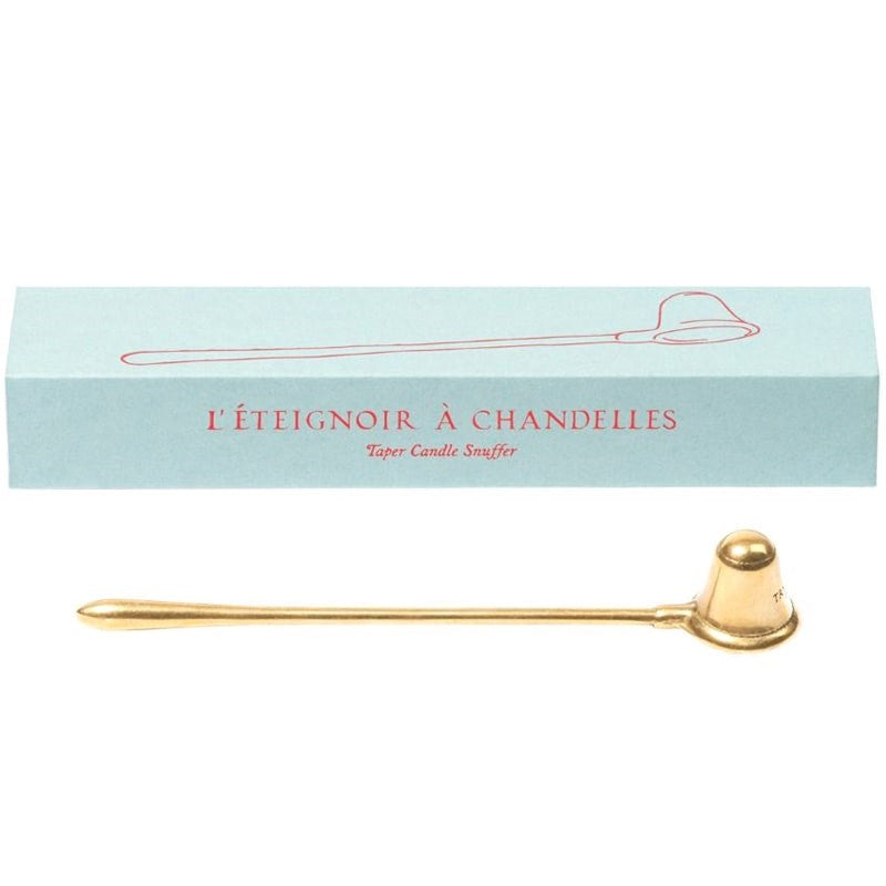 Trudon Taper Candle Snuffer - Product shown next to box