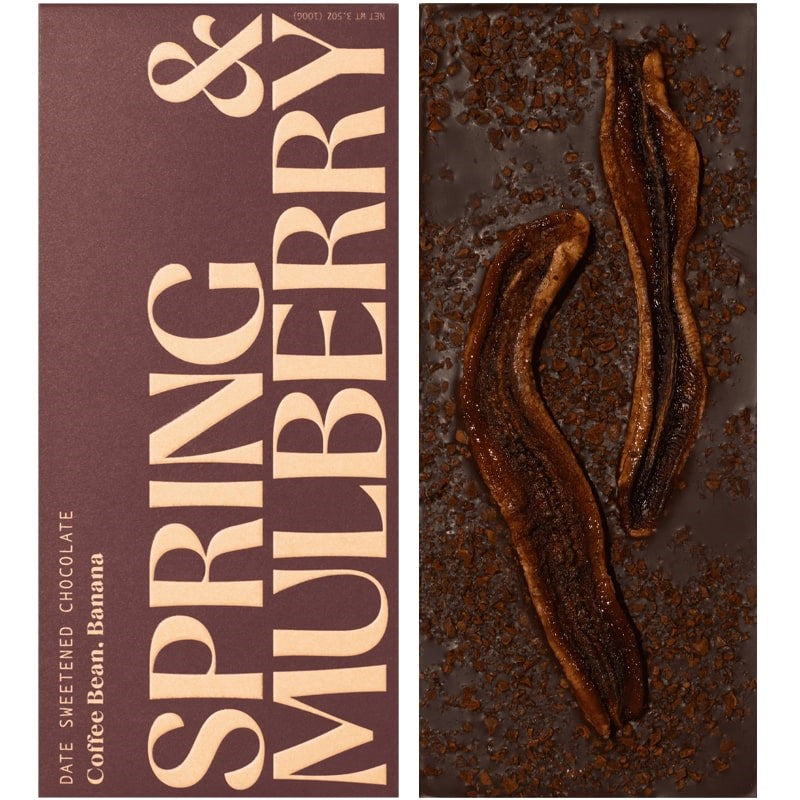Spring &amp; Mulberry Coffee Bean &amp; Banana Bar (85 g)