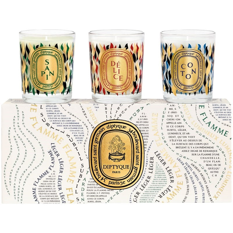 Diptyque Limited Edition Set of Three Holiday Scented Candles (3 x 70 g)