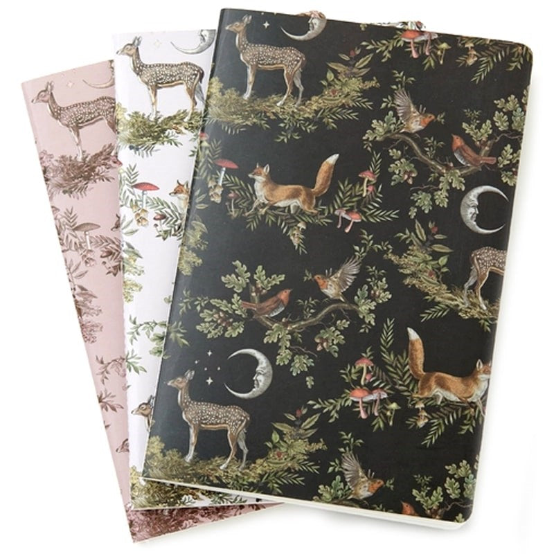 Fable England A Night's Tale Woodland Notebook Set (3 pcs)