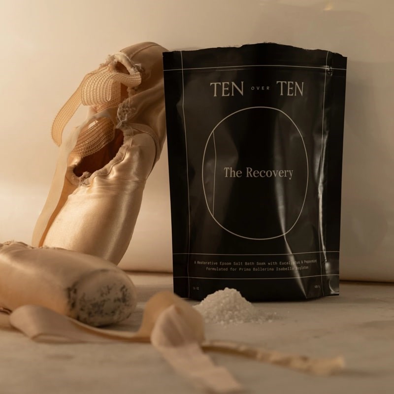 Tenoverten The Recovery - bag next to ballet slippers