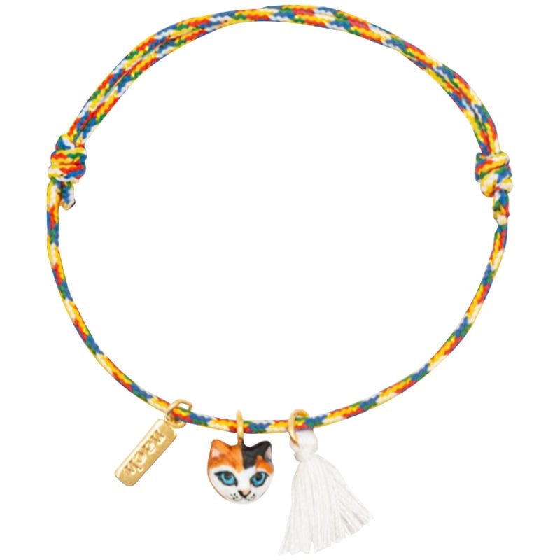 Nach Cat Multicolor Charm Bracelet (1 pc)