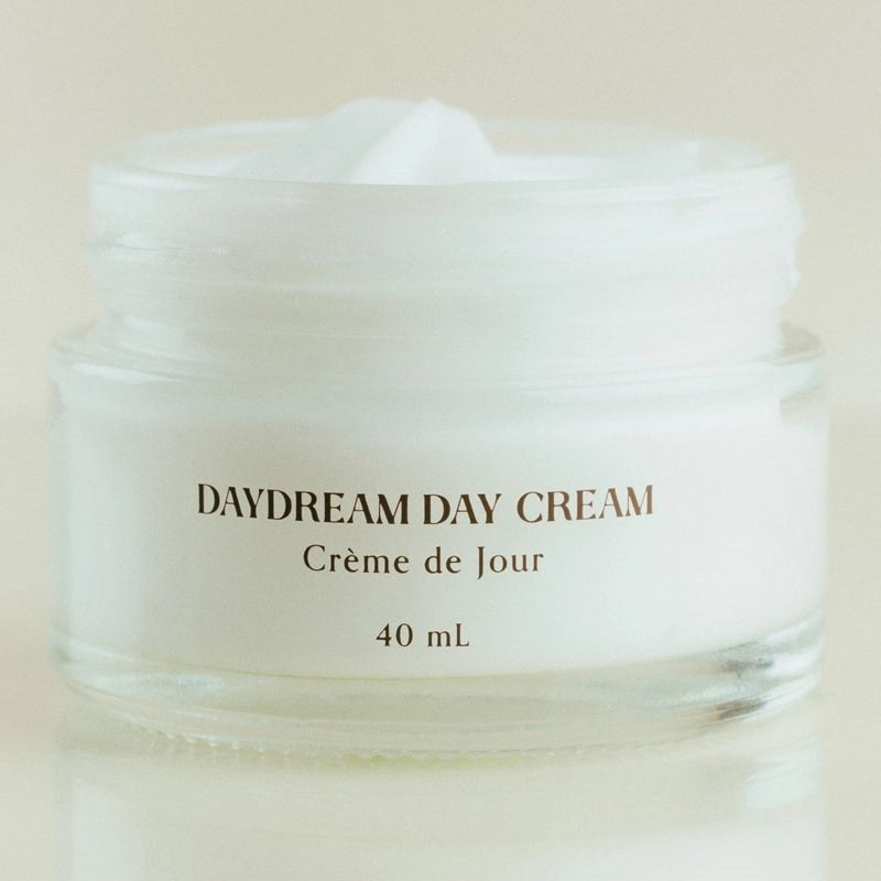 The Wilds Daydream Day Cream - Product shown with lid off