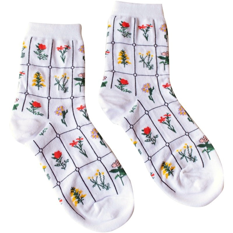 Tiepology Botanical Garden Casual Socks