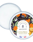 Les Abeilles de Malescot Honey Hand Cream - Mandarin - Product shown with lid