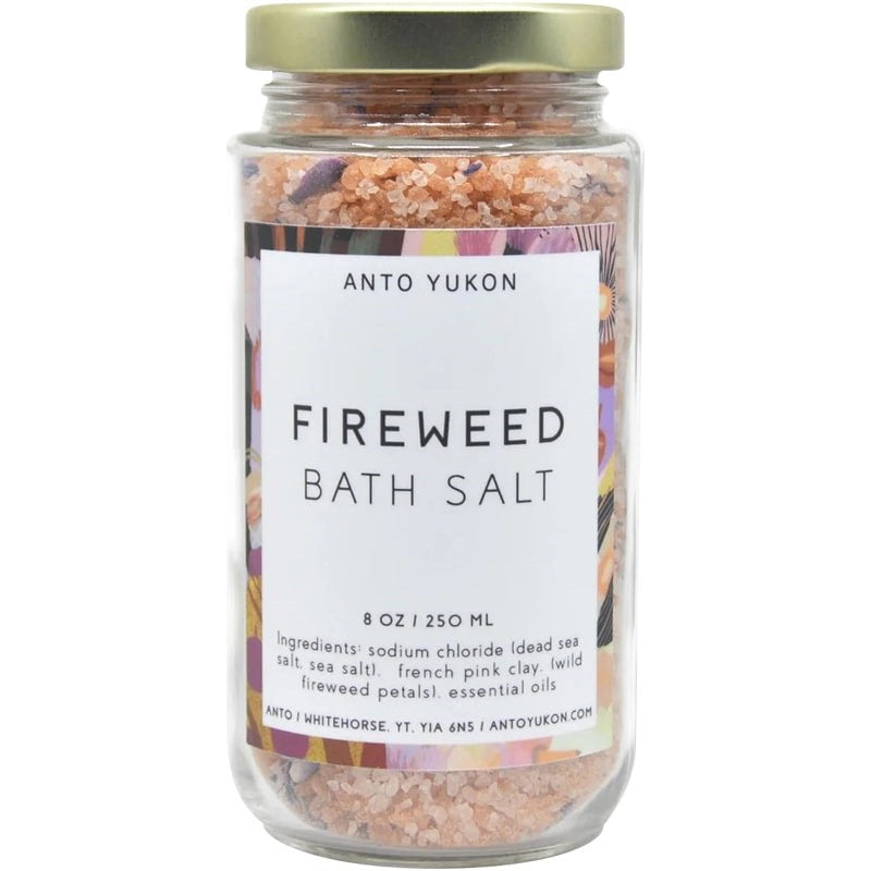Anto Yukon Fireweed Bath Salt (250 ml)