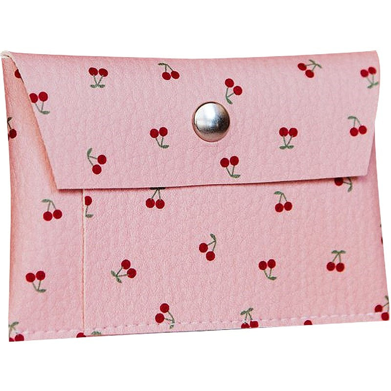 Ecke Cerezas Pink Card Holder