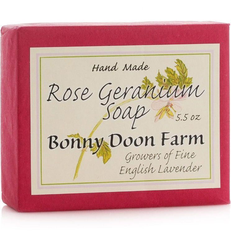 Bonny Doon Farm Rose Geranium Soap Bar (5.5 oz)