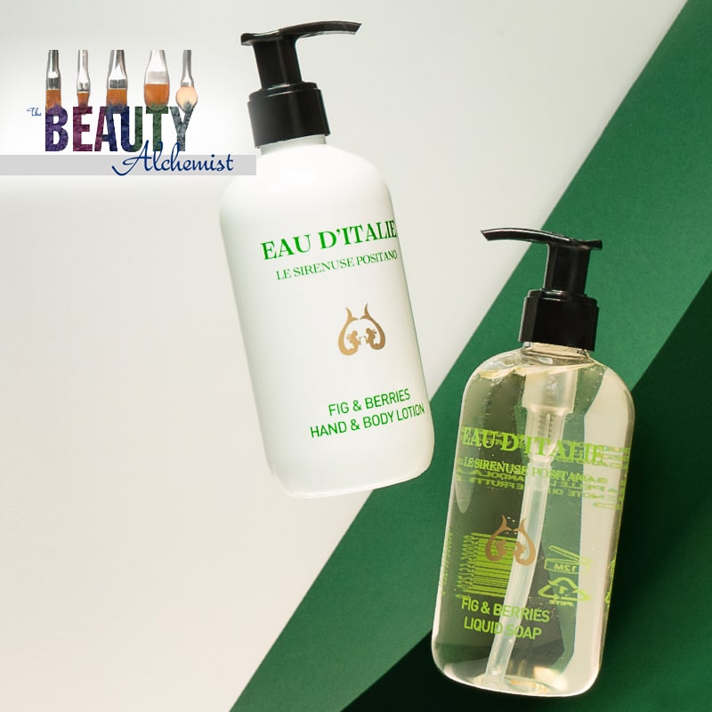 Eau d'Italie Fig & Berries Hand & Body Lotion and Liquid Soap - details below