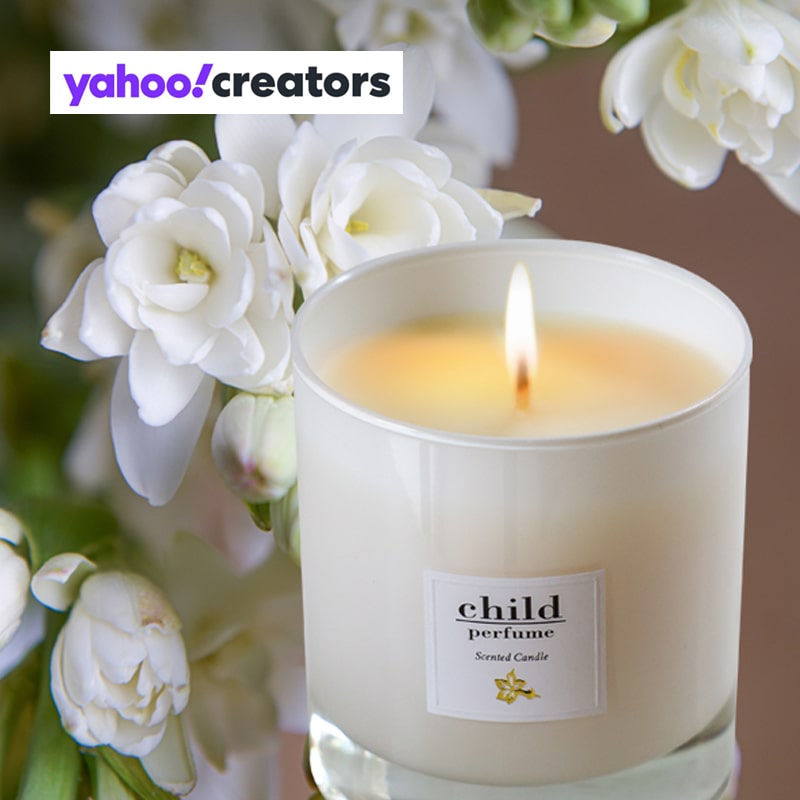 Child Perfume Scented Candle - details below