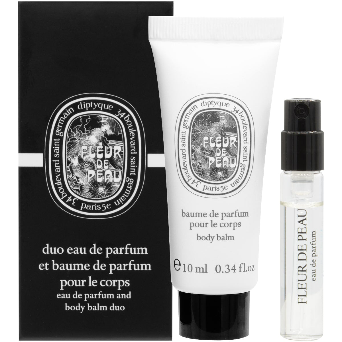 Image of Diptyque Fleur de Peau Eau de Parfum and Body Balm Duo gift - with $125+ Diptyque purchase - see details below