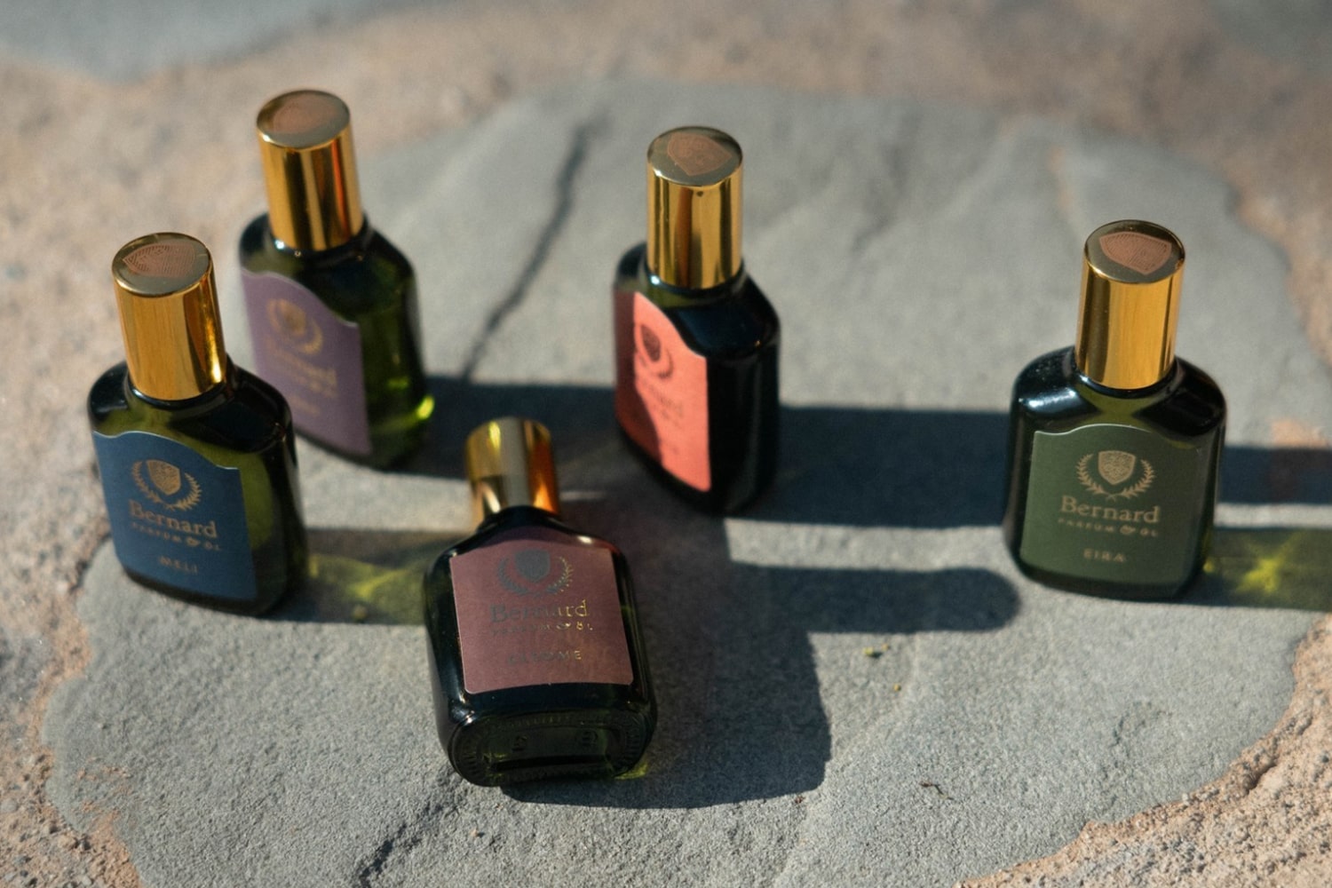A selection of Bernard Parfum Roll On Parfums