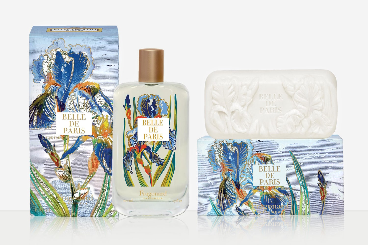 Fragonard Parfumeur Belle de Paris Eau de Toilette and Perfumed Soap