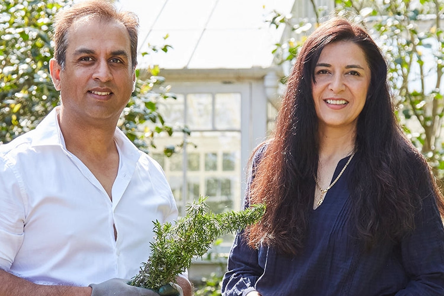Founders of Fushi Rannesh Jansari and Ria Pattni