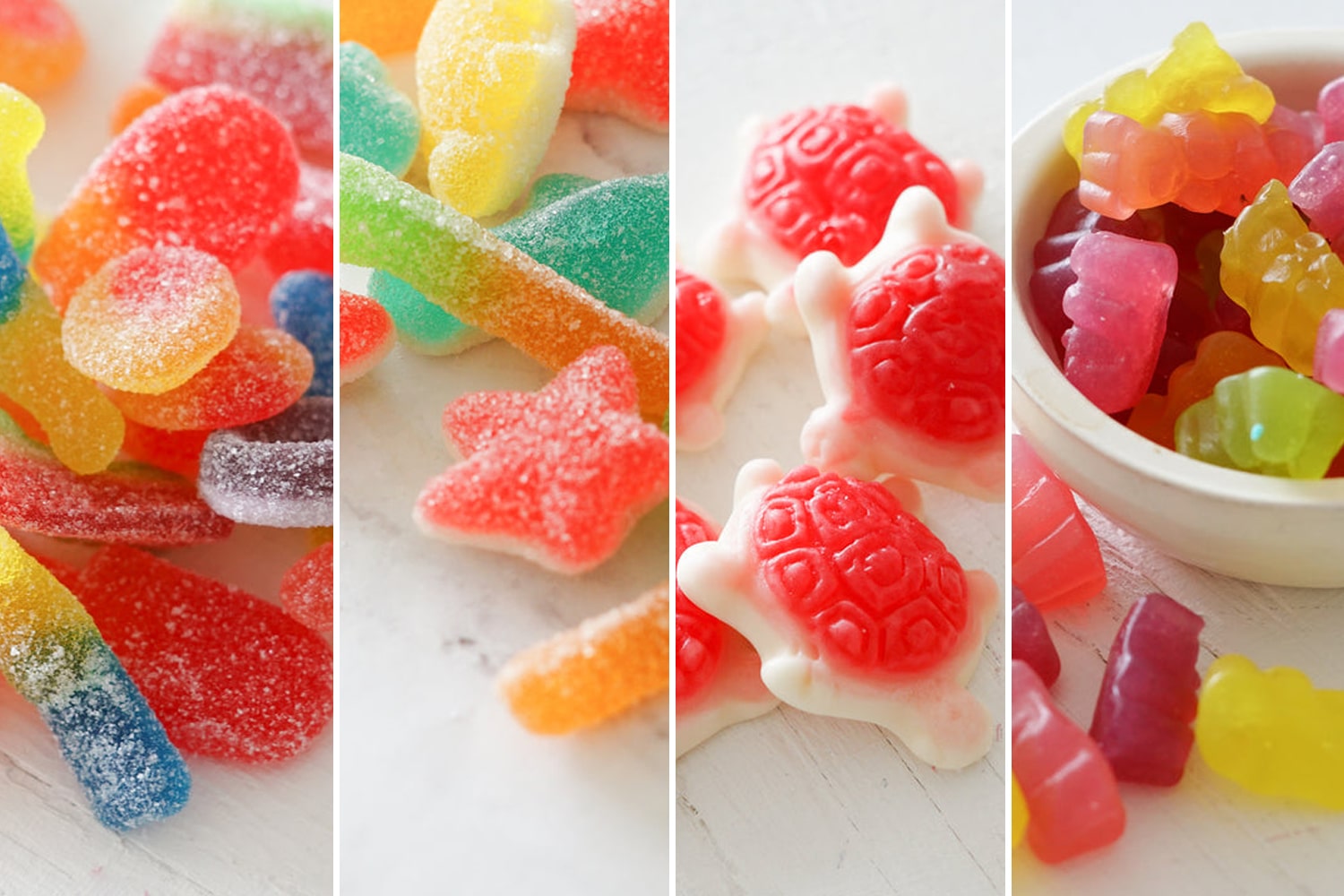 A selection of La Boîte a Bonbons Gummies