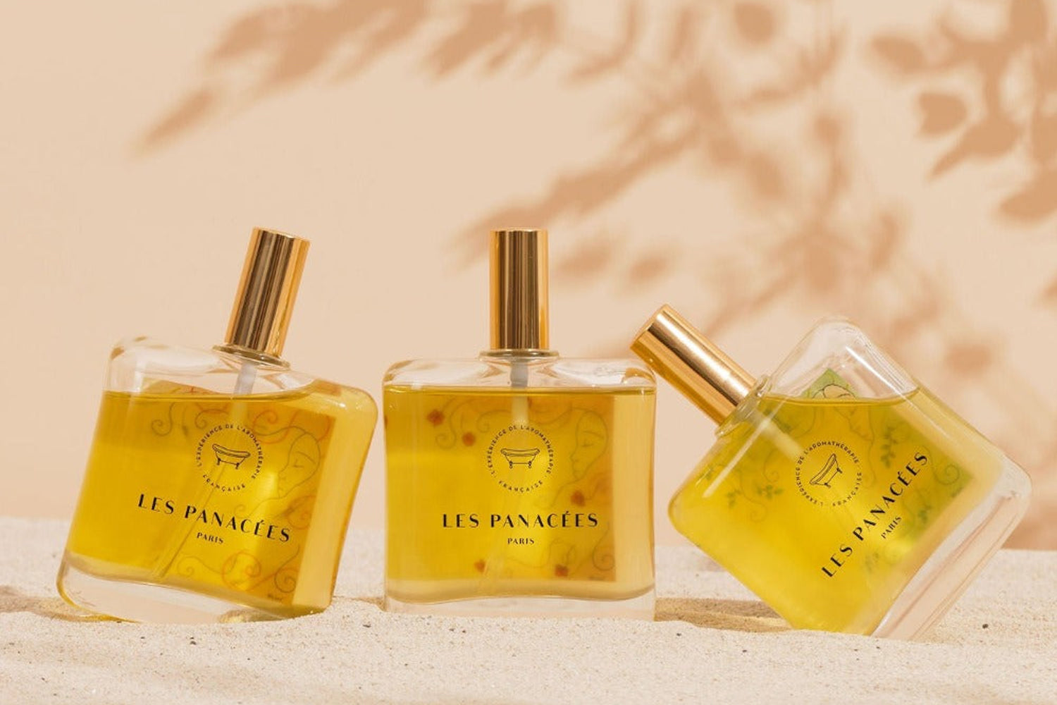 A selection of Les Panacees Nourishing Dry Body and Hair Oils