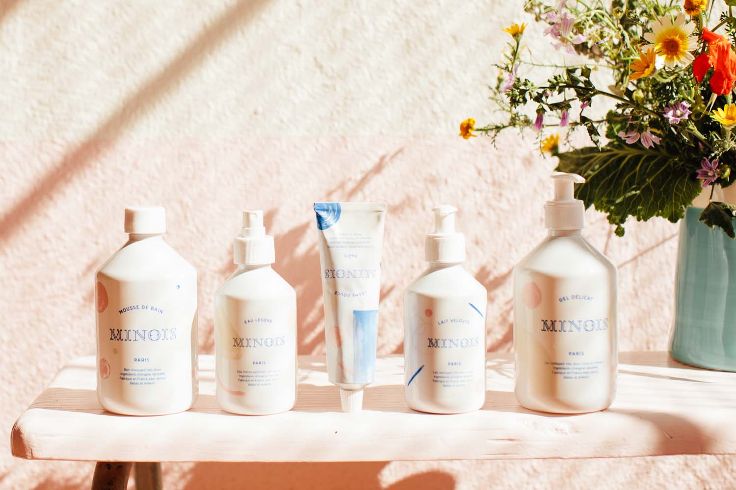 A selection of Minois Paris products