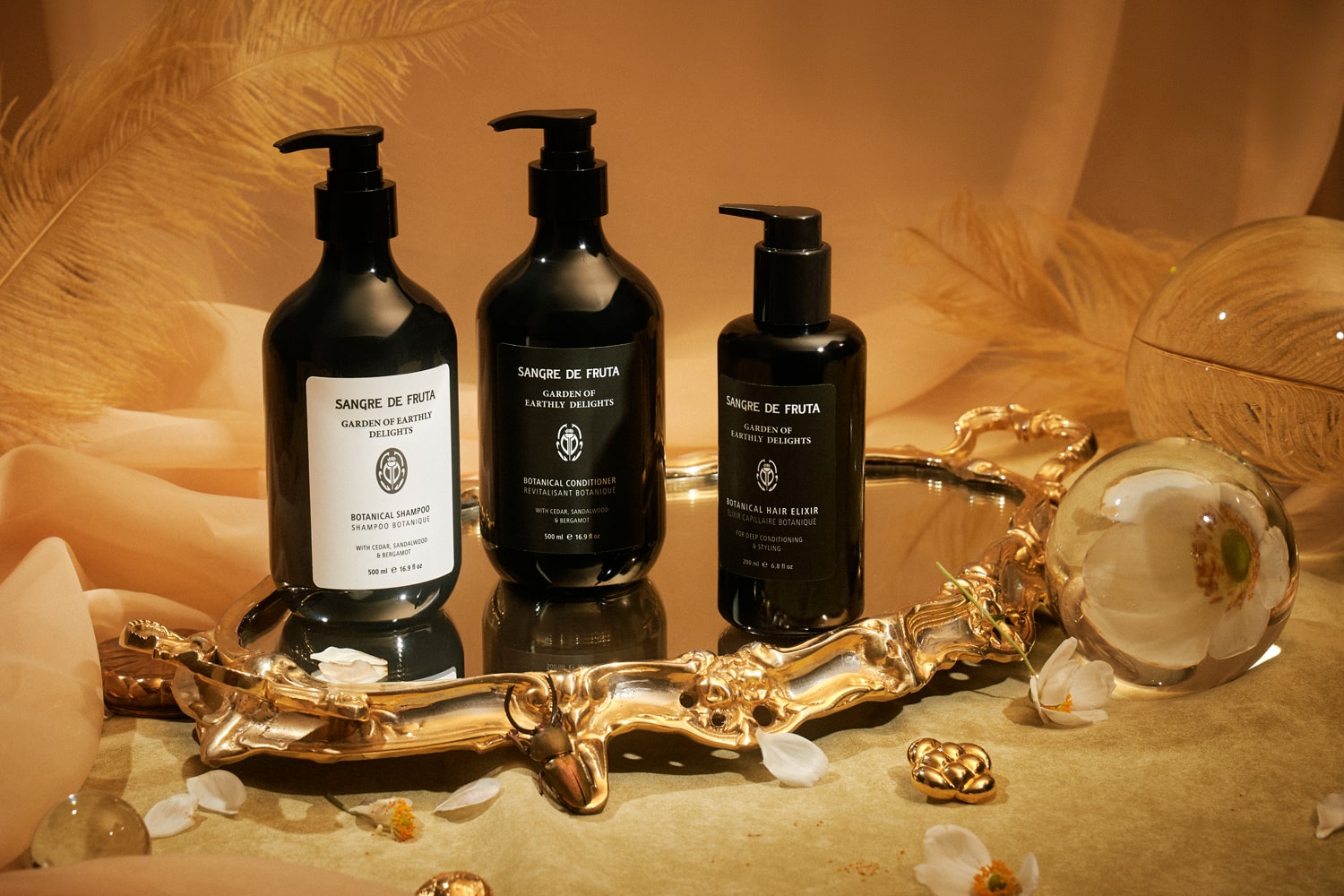 A selection of Sangre de Fruta Botanical products