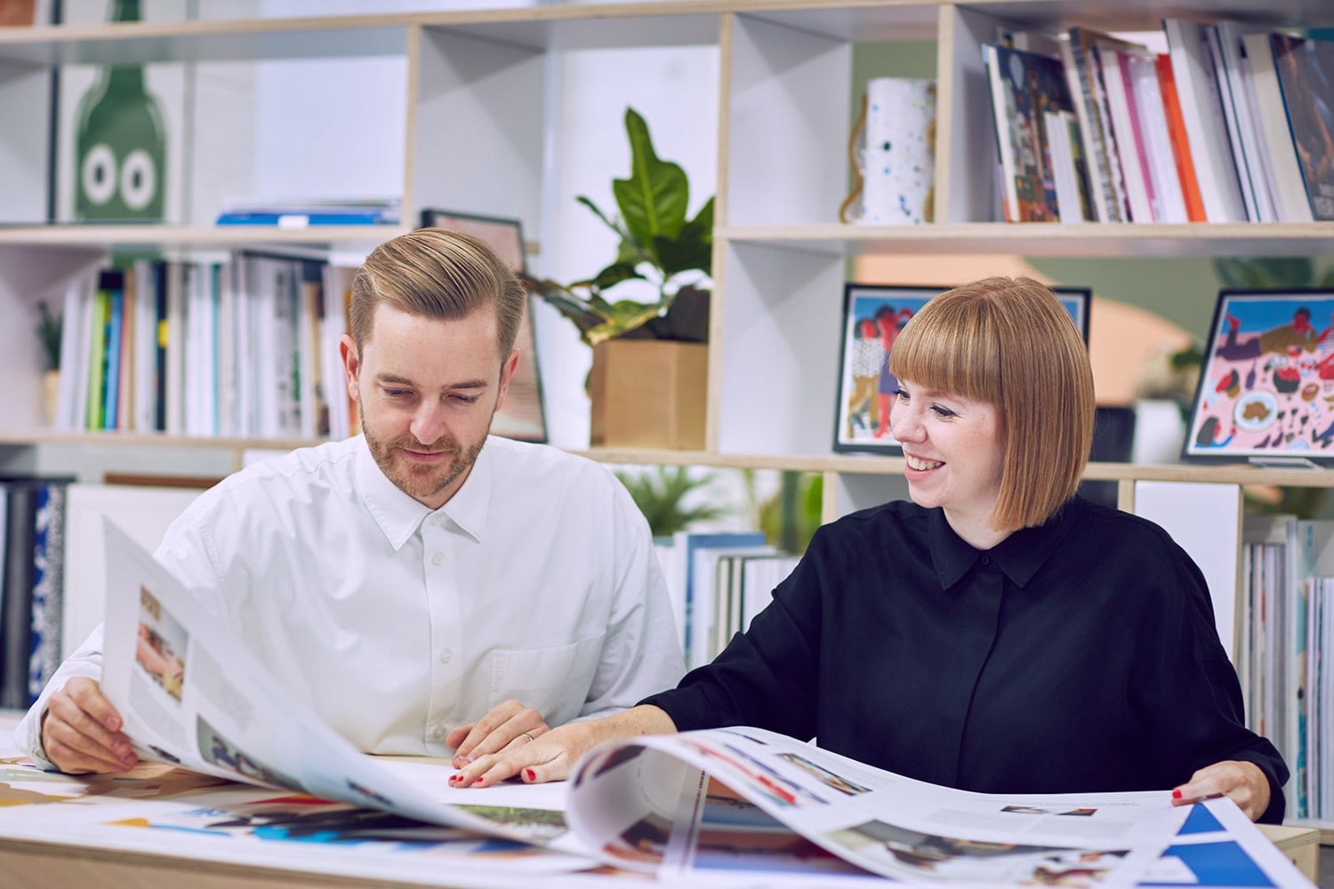 Founders of Wrap Chris and Polly Harrison