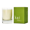 Kai Fragrance Skylight Candle (10 oz) with green packaging on a white background