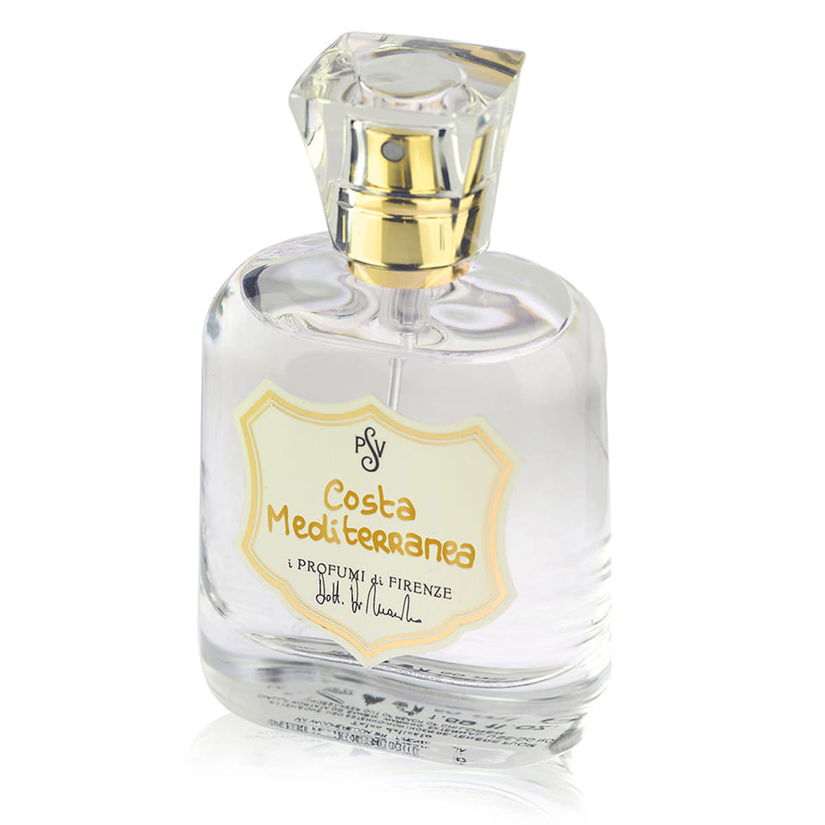 i Profumi di Firenze Costa Mediterranea (50 ml) - product shown at angle.