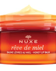 Nuxe Reve de Miel Lip Balm - Lid off and showing texture