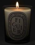 Diptyque Figuier (Fig) Candle - lit candle shown