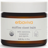 Erbaviva Sniffles Organic Chest Balm (1.75 oz)