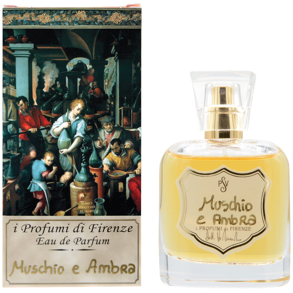 i Profumi di Firenze Muschio e Ambra (50 ml) with box