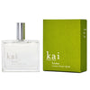 Kai Fragrance Home Room & Linen Spray (100 ml) and green packaging on a white background