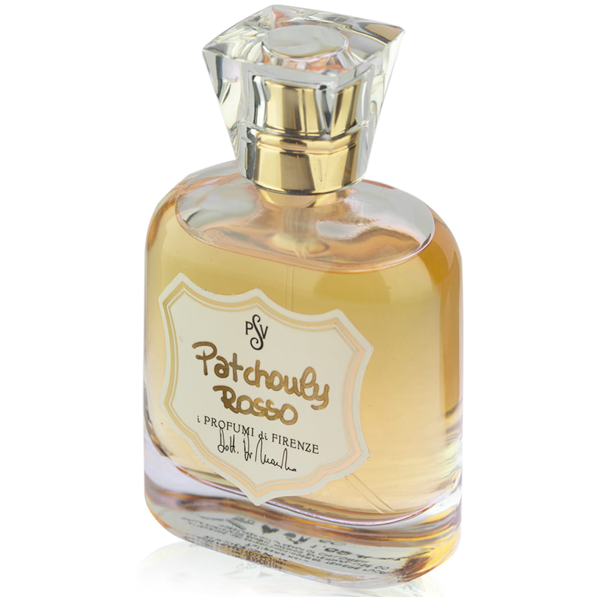 i Profumi di Firenze Patchouly Rosso (50 ml) bottle shown at an angle