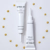 Cosmetics 27 Eyes 27 Bio-Restructuring Repairing Eye Cream (15 ml) -product shown with a circle of swatches. 