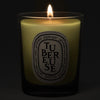  Diptyque Tubereuse (Tuberose) Candle - lit candle shown